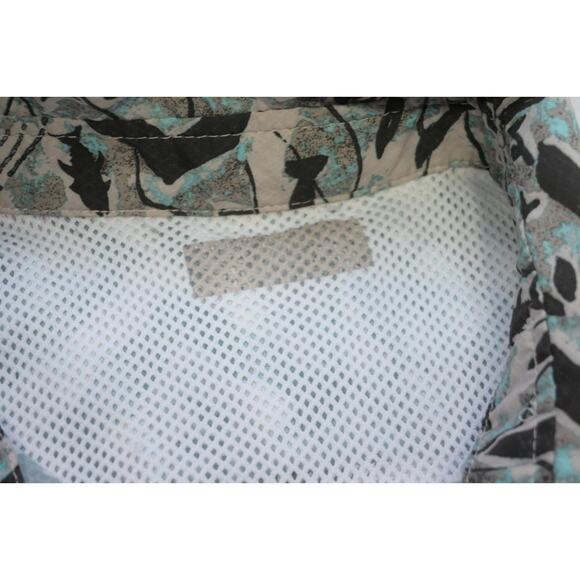 Columbia Vented Fishing Shirt PFG Floral Omni-Shade Camp Shirt Mens Sz Small - Picture 9 of 12